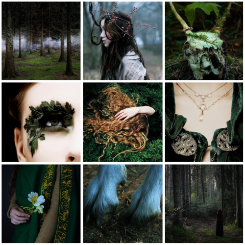 The glaistig is a ghost from Scottish mythology, a... - The girl who hid