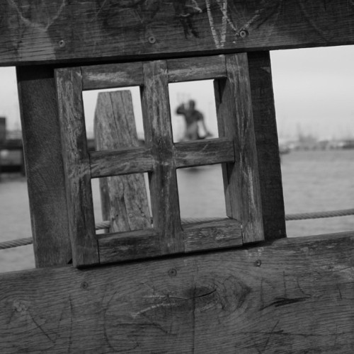 #blackandwhite #x100t #neptun #wood #baltic #sea #window #rostock #iga