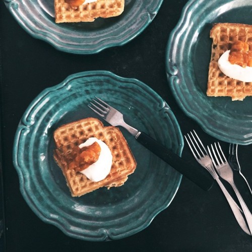 styleandcreate: Waffle Day with love | Photo by Diana Dontsova  Follow Style and Create at Instagram