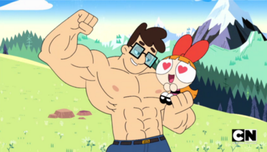 papatulus: scalieguts:  snoopingasusualisee:  gamerphobic:  snoopingasusualisee: apparently one of the writers for the ppg reboot made a self insert of himself for blossom to fall in love with and um WHAT  his real name’s jake goldman his character