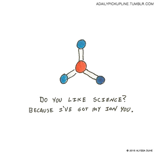 A Daily Pickup Line — Let's try some carbon dating. Instagram for more...