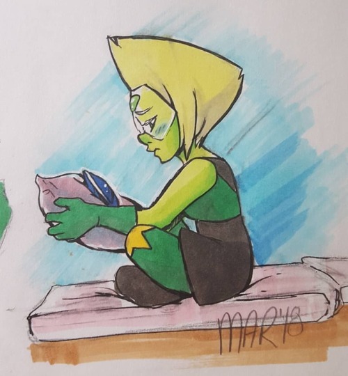 I Kinda Want To See Peridot Watching Over Lapis, Waiting For Her To Reform. I Feel Like Peridot Might