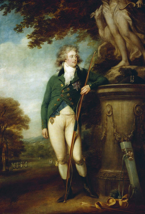 George IV, when Prince of Wales by John Russell, 1791