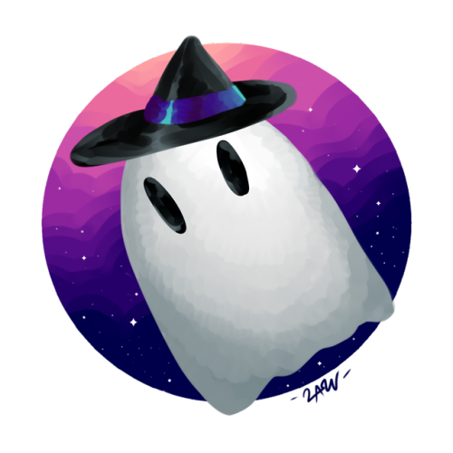 Its SPOOPY month so here’s a cute ghost friend <3