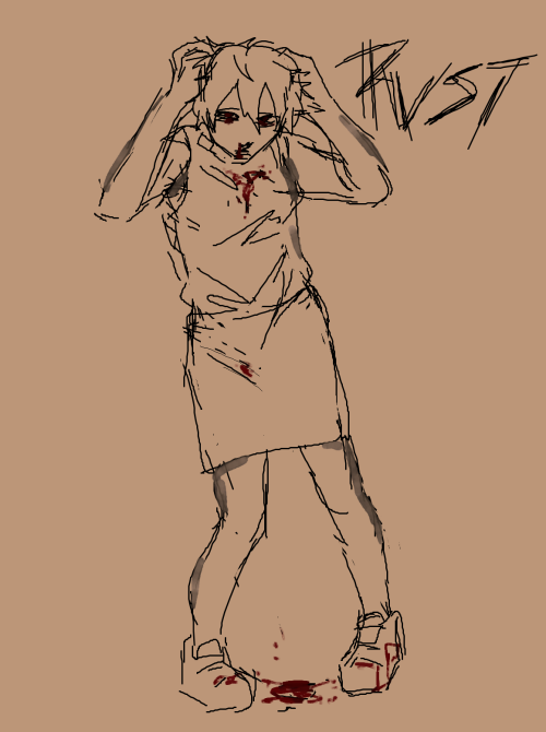 Sabitsuki From One Of My Main Inspos And Favourite Fangames ,, Feels Weird That I Havent Ever Drawn Her