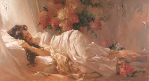 classicpeintures: Repose - Richard S Johnson (1939) 