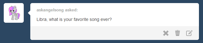 asklibrapony:  Everypony needs to balance their vitamins after all~ Give it a listen!