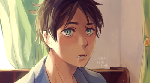 oekaki-chan: Eren, you’re drooling. 