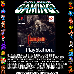 didyouknowgaming:  Castlevania: Symphony