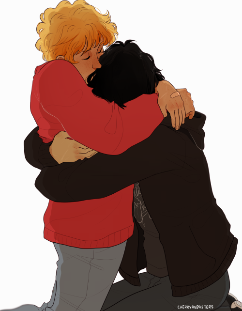 cherryandsisters: you really need a hug sometimes when you’re a demigod 