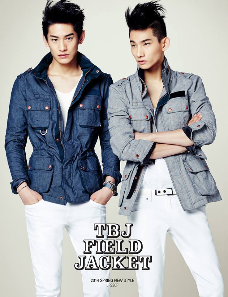 chicxnanny:  Park Hyeongseop &amp; Kim Taehwan | TBJ 2014 S/S Colletion AD 