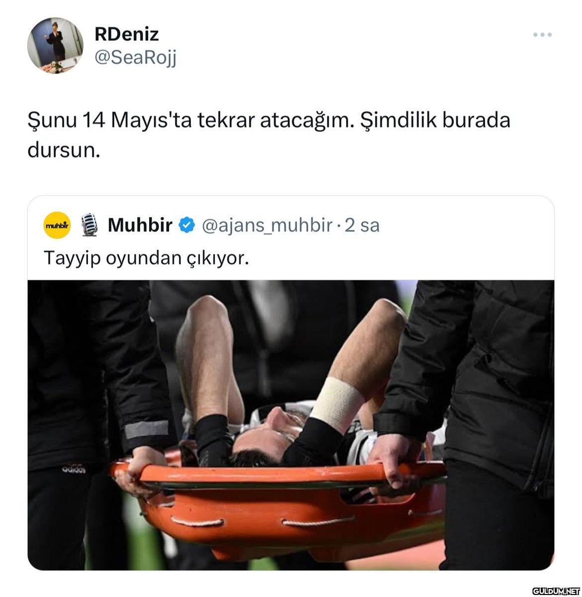 Şunu 14 Mayıs'ta tekrar...