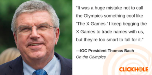 Find Out What IOC President Thomas Bach, Jake Tapper, And Kendrick Lamar Have To Say