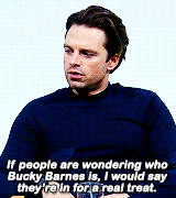 buckys:  Sebastian Stan during the promotion of ‘Captain America: Civil War’