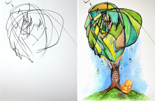 Sex buzzfeed:  This Artist Turns Her 2-Year-Old’s pictures
