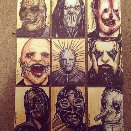 Porn photo SLIPKNOT ART