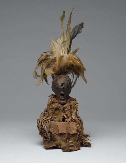 Power figure (nkishi) of the Songye people, Tanganyika Province, Democratic Republic of the Congo.&n