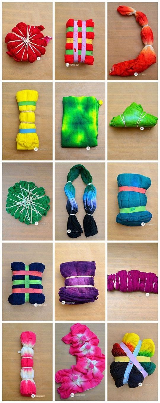 DIY 16 Tie Dye Patterns Tutorial From By Stephanie True Blue Me how-to-make-tie-dye-shirts-with-rit-dye-at-elaine-scott-blog