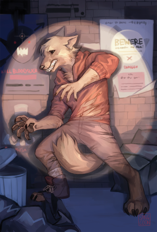 sangcoon: caught in the act! second piece i did for @mordeo-artbook