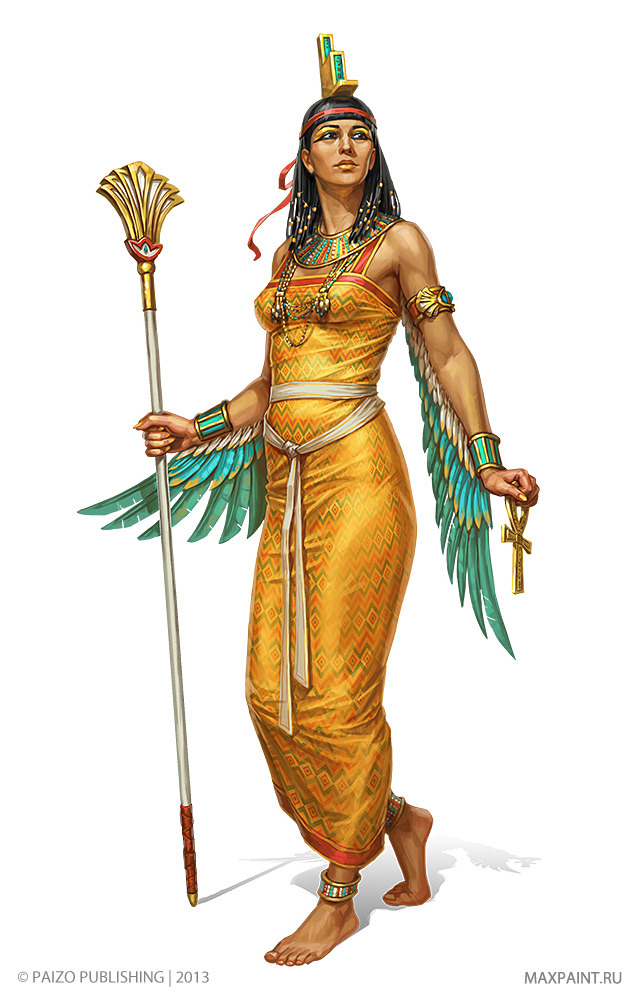 Ancient egyptian goddess isis