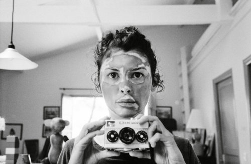 oldfilmsflicker:
“Audrey Tautou’s Very Private Self-Portraiture”