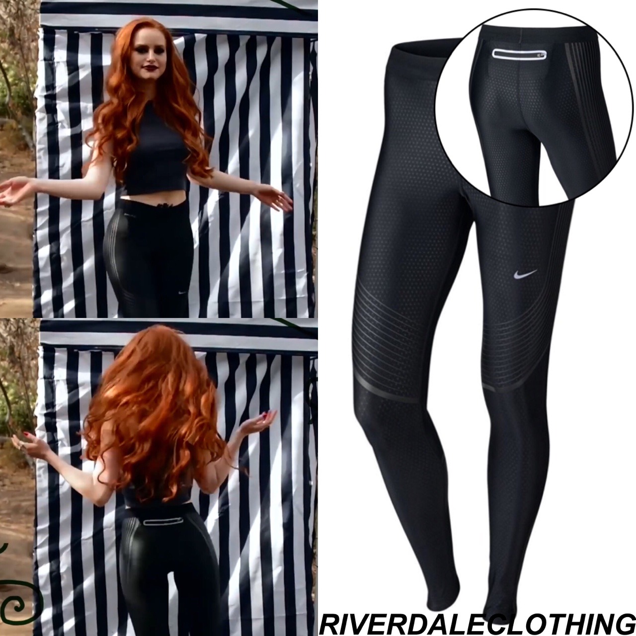 Riverdale Fashion Identification — What: Women's Nike Power Speed Tights