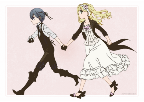 carnivalization:  kuro10days - DAY 4: favorite pairing/relationshipCɪᴇʟ & Lɪᴢᴢʏ