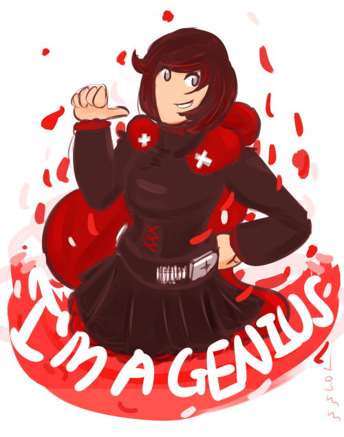 jo3mm:  day 9(?) favorite (personallly) under-appreciated character~ RUBLES~IreallyloverubyandwishedIdrewmoreofherbecauselookatthisdorkycutiepatootyandhowfuckingamazingsheis