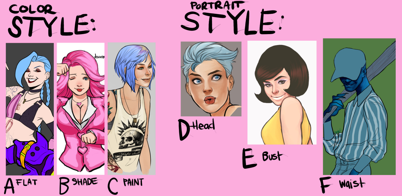 devantrestyles:  devantrestyles:  UPDATED COMMISSION INFO! 10/2015 Here’s some