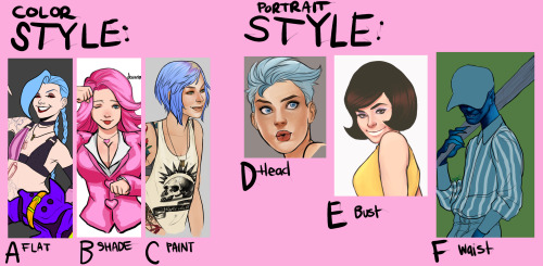 devantrestyles:  devantrestyles:  UPDATED COMMISSION INFO! 10/2015 Here’s some updated info for getting commissions with me! I tried to make this pretty simple. So basically what you have to do is pick a style and then chose the sizing of the image.