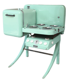 midcenturymodernfreak:  1939 Electro Chef Stove &amp; Oven - Via  @empoweredinnocence