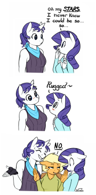 vixyhoovesmod:  sidenart:  Shenanigans 3: Electric Boogaloo  Ivory is my favorite rarity. XD  X3