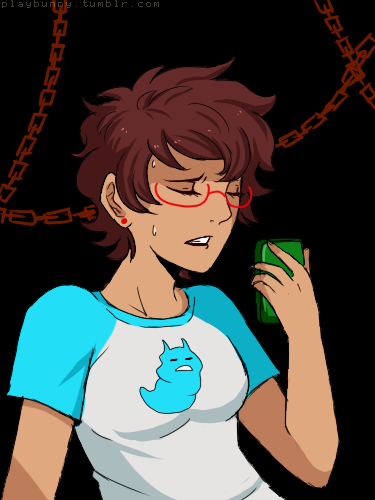 playbunny:  bed hair? more like sex hair uvu 