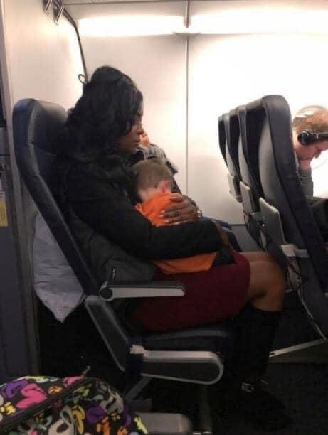 "So I Thought It Was A Good Idea To Fly By Myself With A 2 Yr Old And A 5 Year Old We Were Standing In