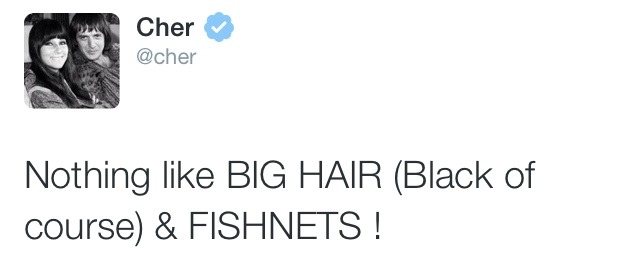 blairazzi:  Go Cher!