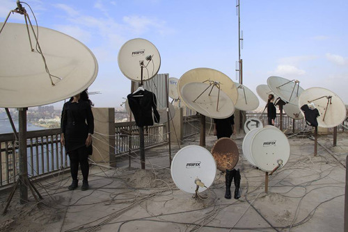 A group of female photographers, Cairo Bats (Khafafeesh El-Qahira): &ldquo;Act 1: The Roof,&quot; vi