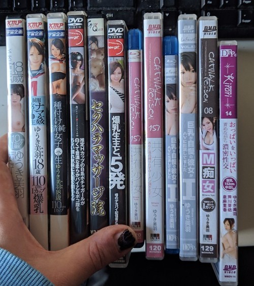 My DVD/Blu ray collection.2 movies are missing (only sell from second hand, and I don’t know a