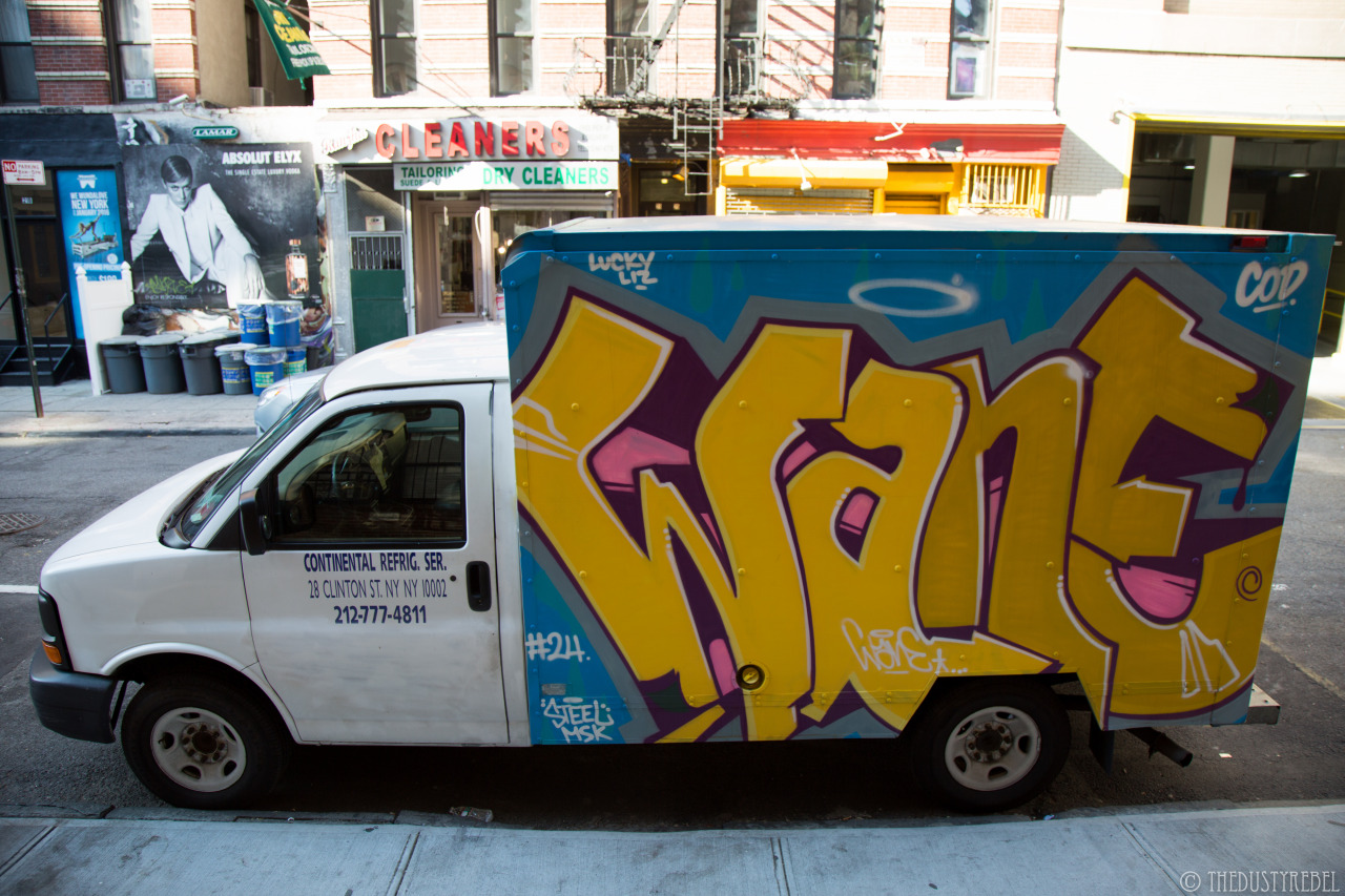 Wane CODSoHo, NYC
More photos: Wane COD, Graffiti Trucks, Street Art