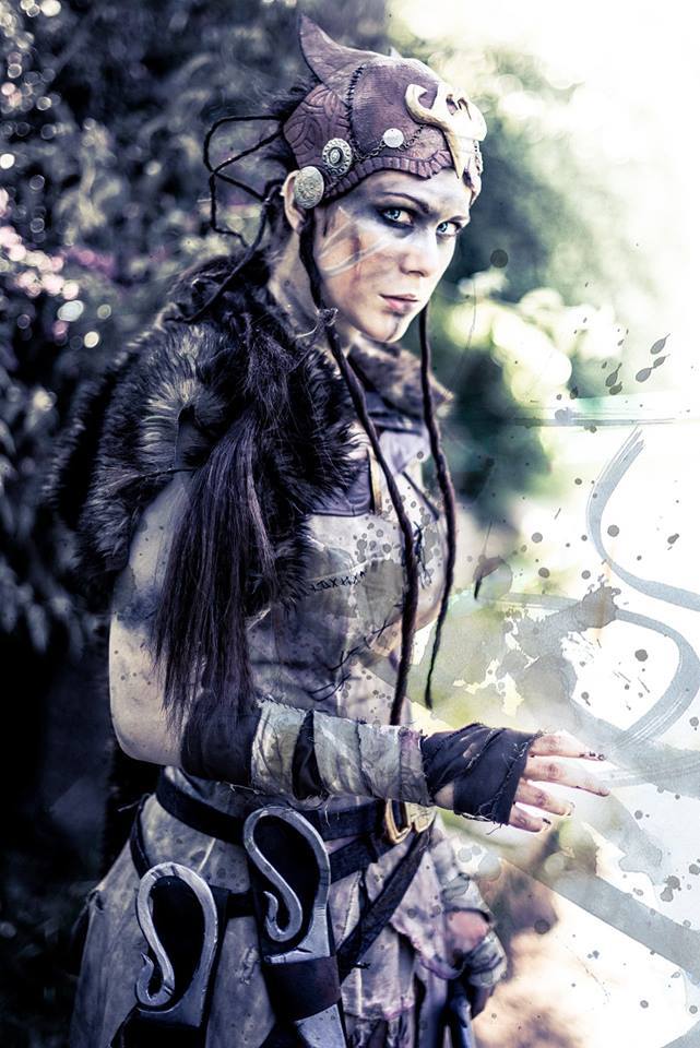 kamikame-cosplay:  Great Senua cosplay from Hellblade by Lady Lemon  By Ninja