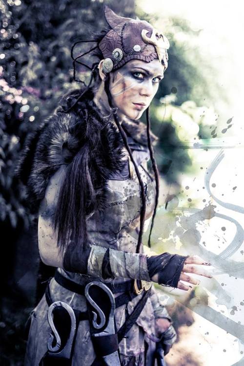 kamikame-cosplay:  Great Senua cosplay from porn pictures