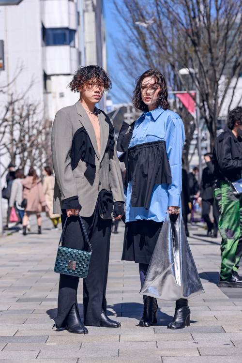 tokyo-fashion: Tokyo Fashion Week March 2021 Street Style Day 1 Tokyo Fashion Week started! Our stre