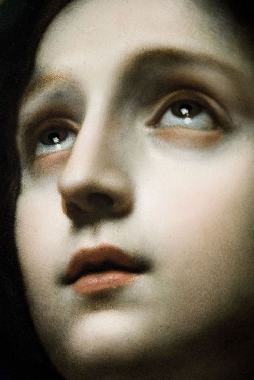 Madonna in Glory by Carlo Dolci, circa 1670