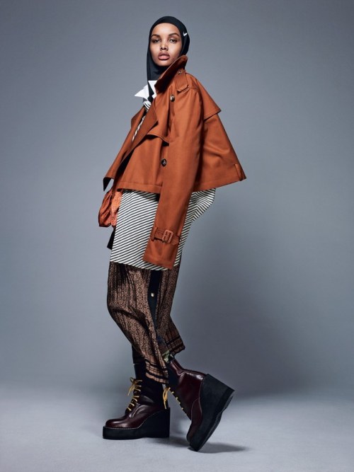 nuur-iyo-naxariis:  celebsofcolor: Halime Aden for Allure Magazine she’s out here making us proud, g