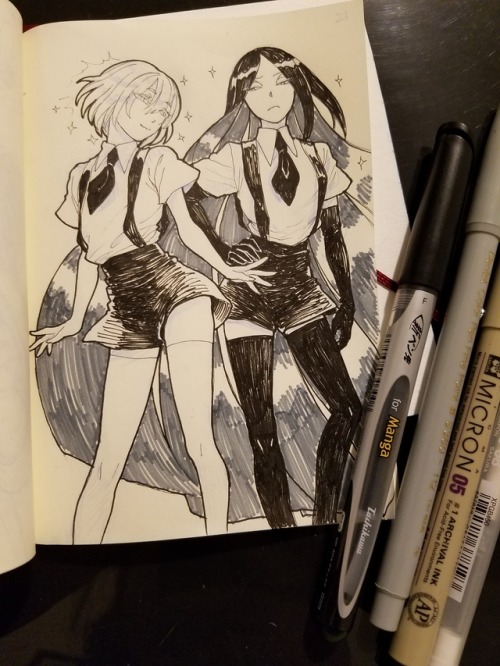 Inktober #21 Diamond &amp; Bortz