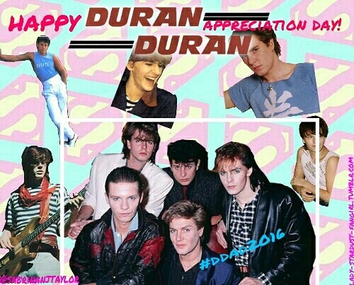 Today’s Duran Duran appreciation day 2016! This is an importan day for us,don’t you thin
