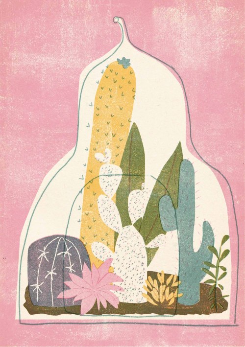 cactus-in-art:basiadziadosz:Cacti &lt;3if you are interested in some WIP check out my brand new 