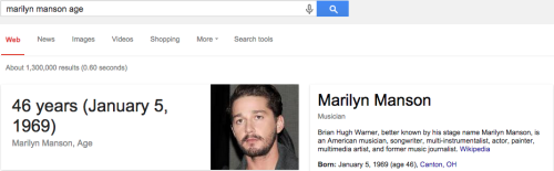 oomshi: why is there a picture of shia labeouf for marilyn manson