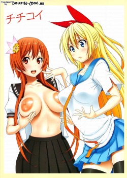 hentai-dreams-goddess-second:  Super fucking sexy Nisekoi hentai collection part 1! With Chitoge Kirisaki, Onodera Kosaki, Marika Tachibana and Ruri &lt;3