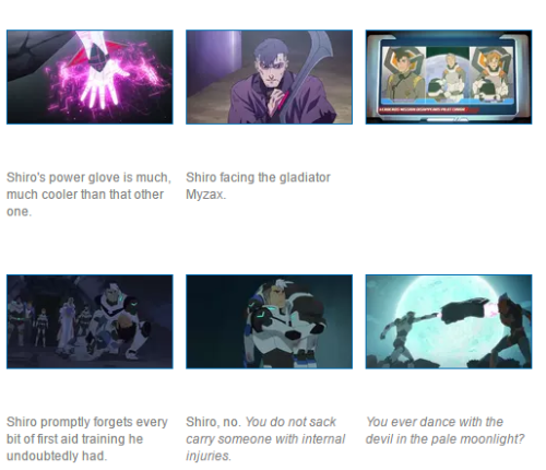 bledoutstardrops: Okay but the picture section of Shiro’s wiki page 