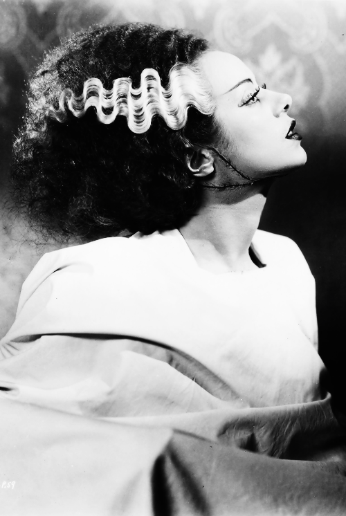 vintagegal:Elsa Lanchester in a publicity photo for The Bride of Frankenstein (1935)